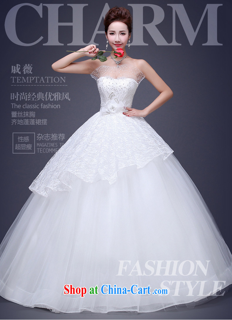 Ms Audrey EU Qi wedding dresses 2015 summer Korean bridal wiped his chest lace larger graphics thin marriage with a strap wedding female white custom plus $50 pictures, price, brand platters! Elections are good character, the national distribution, so why buy now enjoy more preferential! Health
