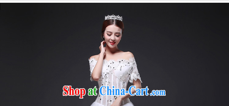 Tslyzm wedding wedding dresses and end with marriages Korean version with short-sleeve Princess shaggy dress 2015 new summer and autumn to align paragraph B XXL pictures, price, brand platters! Elections are good character, the national distribution, so why buy now enjoy more preferential! Health
