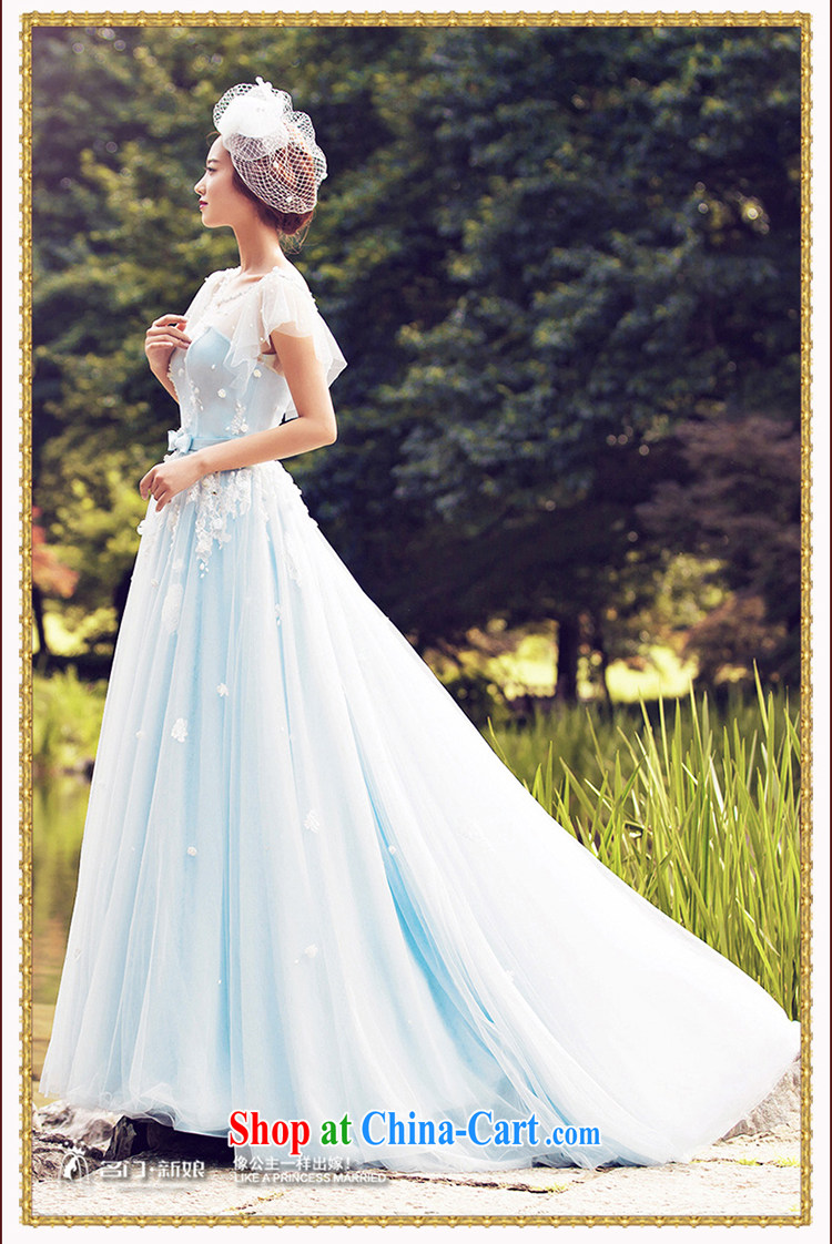 wedding dresses 2015 summer continental with wedding shoulders wedding tail 2611 blue DZ tailored the 20 per cent pictures, price, brand platters! Elections are good character, the national distribution, so why buy now enjoy more preferential! Health