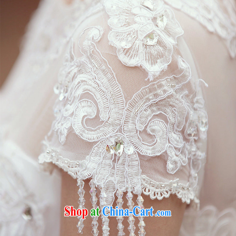The bride's wedding dresses summer 2015 New Products lace wedding tail 2578 white DZ tailored plus 20 per cent, of the bride, and shopping on the Internet