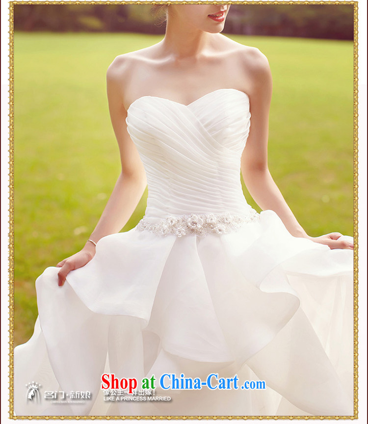 The bride's wedding dresses 2015 summer tail wedding wiped off chest 2613 white DZ tailored plus 20% pictures, price, brand platters! Elections are good character, the national distribution, so why buy now enjoy more preferential! Health