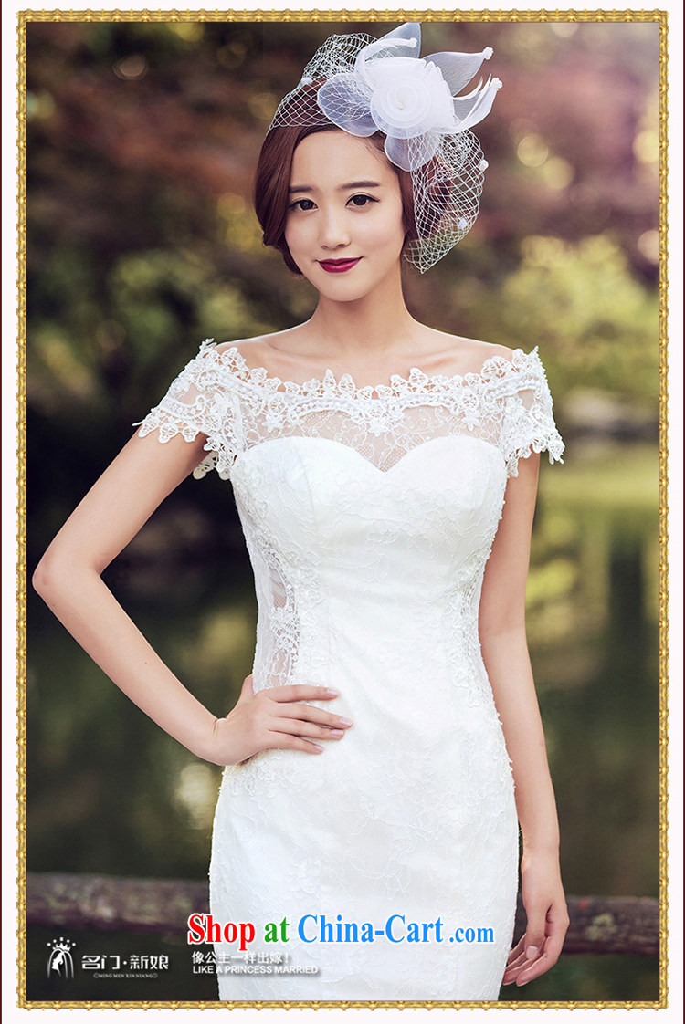 The bride's wedding dresses 2015 summer lace crowsfoot wedding shawl long tail 2602 white DZ tailored plus 20 per cent pictures, price, brand platters! Elections are good character, the national distribution, so why buy now enjoy more preferential! Health