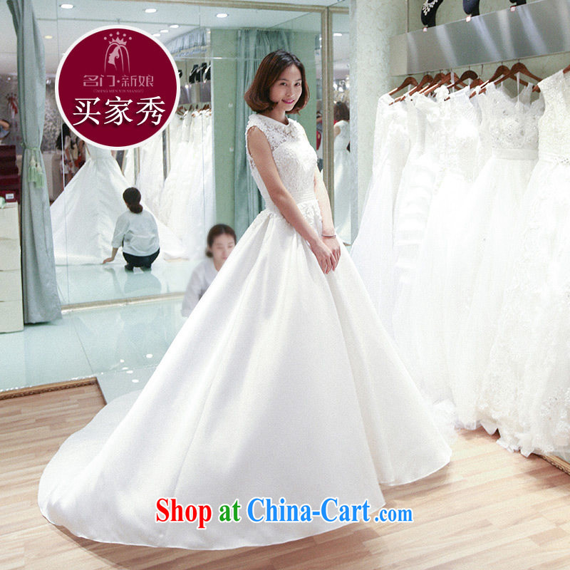 Marriage 2015 summer bridal wedding custom wedding tail wedding dresses 2612 white DZ tailored plus 20 per cent, of the bride, shopping on the Internet