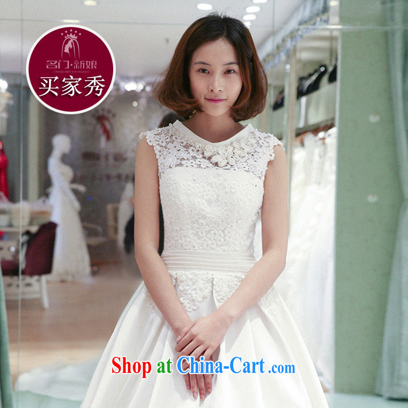 Marriage 2015 summer bridal wedding custom wedding tail wedding dresses 2612 white DZ tailored plus 20 per cent, of the bride, shopping on the Internet