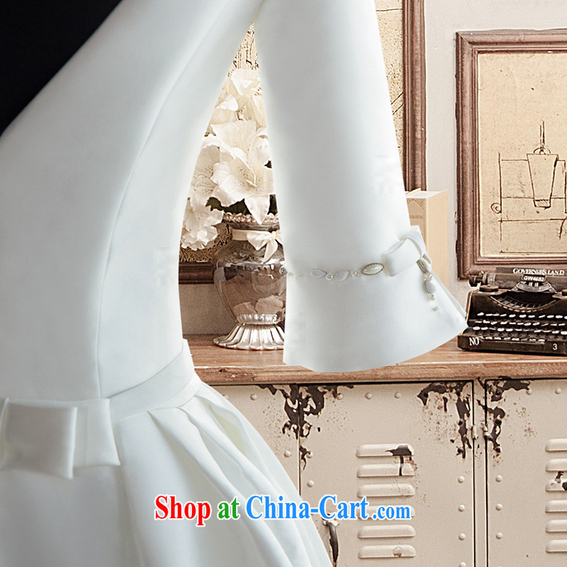 The bride's wedding dresses 2015 summer tail wedding a shoulder 2258 white DZ tailored plus 20 per cent, of the bride, and shopping on the Internet
