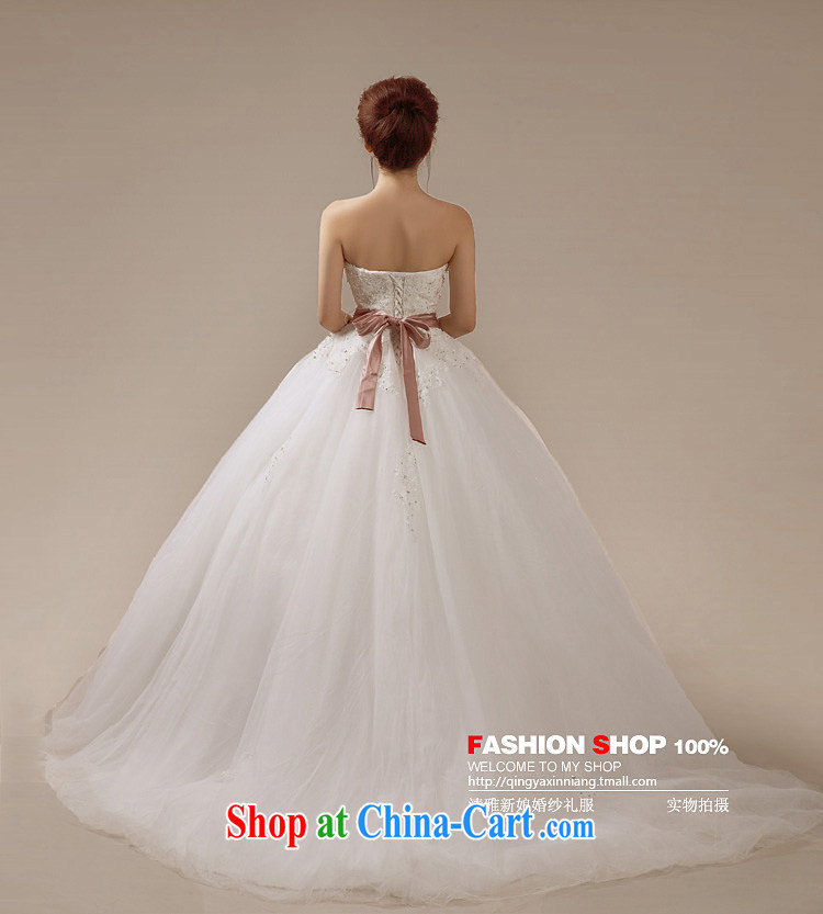 wedding dresses Jimmy married arts 2015 new erase chest Korean wedding canopy skirts tail HT 7122 bridal wedding white L pictures, price, brand platters! Elections are good character, the national distribution, so why buy now enjoy more preferential! Health