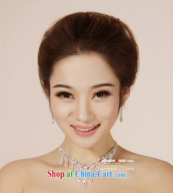 Bridal wedding dresses Accessories Kit Korean set link TL 107 water drilling jewelry 2015 new wedding package links White ear pin pictures, price, brand platters! Elections are good character, the national distribution, so why buy now enjoy more preferential! Health