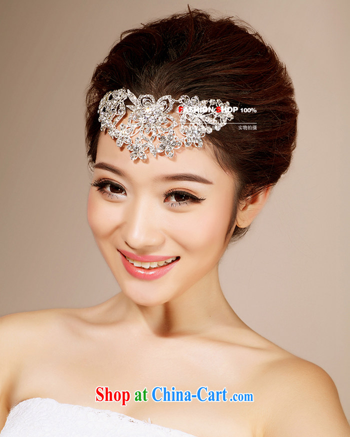 Bridal wedding dresses with Korean-style head-dress HG 6037 water drilling jewelry 2015 new marriage Crown white head-dress pictures, price, brand platters! Elections are good character, the national distribution, so why buy now enjoy more preferential! Health