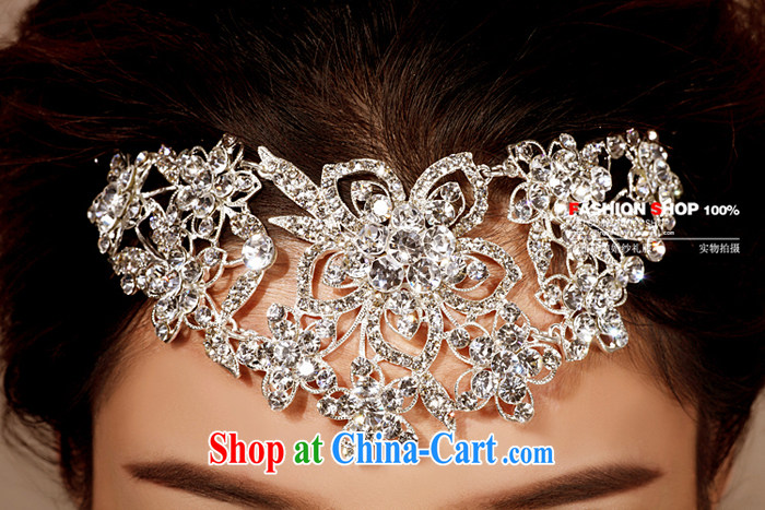 Bridal wedding dresses with Korean-style head-dress HG 6037 water drilling jewelry 2015 new marriage Crown white head-dress pictures, price, brand platters! Elections are good character, the national distribution, so why buy now enjoy more preferential! Health