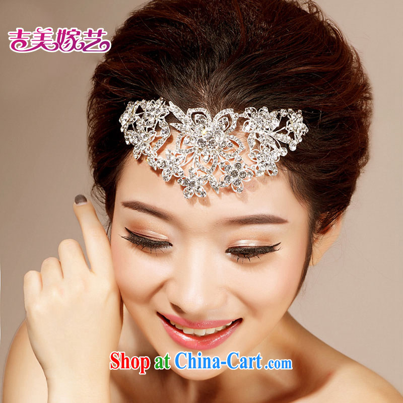 Bridal wedding dresses with Korean-style head-dress HG 6037 water drilling jewelry 2015 new marriage Crown white head-dress, Jimmy married arts, shopping on the Internet