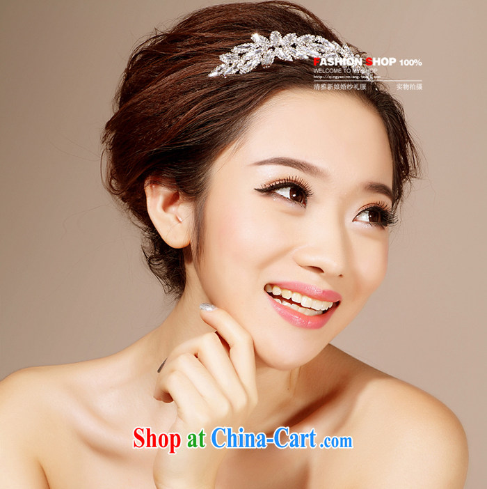 Bridal wedding dresses with Korean-style head-dress HG 6126 water drilling jewelry 2015 new marriage Crown white head-dress pictures, price, brand platters! Elections are good character, the national distribution, so why buy now enjoy more preferential! Health