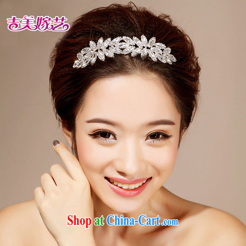 Bridal wedding dresses with Korean-style head-dress HG 6126 water drilling jewelry 2015 new marriage Crown white head-dress, Jimmy married arts, shopping on the Internet