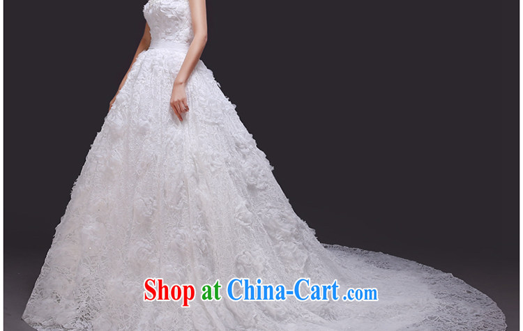 2015 Tslyzm new Mary Magdalene, chest and tail wedding summer bridal parquet drill take followers lace flowers wedding dresses skirt and white tail, XXL pictures, price, brand platters! Elections are good character, the national distribution, so why buy now enjoy more preferential! Health
