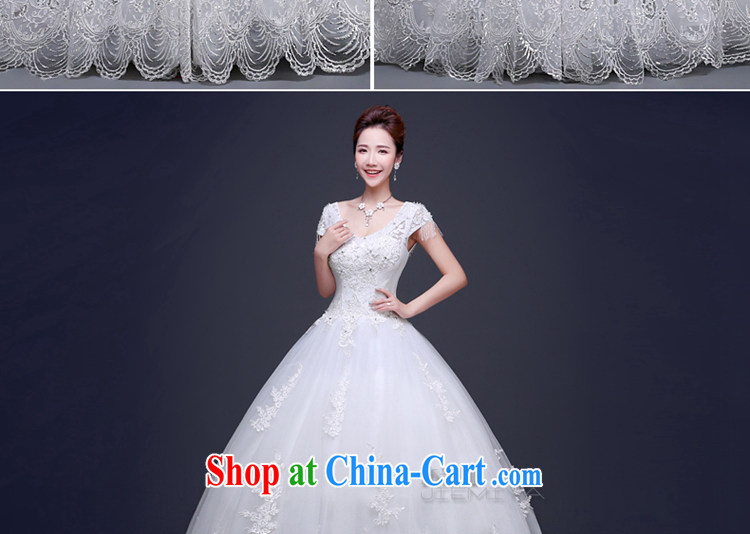 J. MIA upscale bridal wedding dresses 2015 New Field shoulder Korean fashion lace flowers graphics thin with wedding summer white XXL pictures, price, brand platters! Elections are good character, the national distribution, so why buy now enjoy more preferential! Health