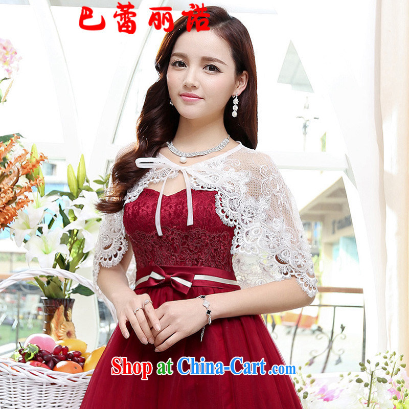 The Ballet, The 2015 summer new bridal wedding accessories lace shawl and dress accessories capes jacket white are code