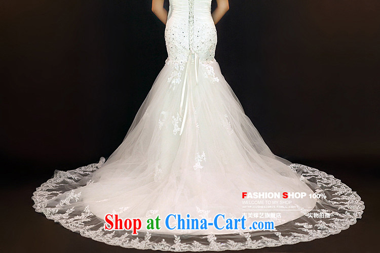 wedding dresses Jimmy married arts 2015 new erase chest Korean lace crowsfoot tail HT 936 bridal wedding white XL pictures, price, brand platters! Elections are good character, the national distribution, so why buy now enjoy more preferential! Health