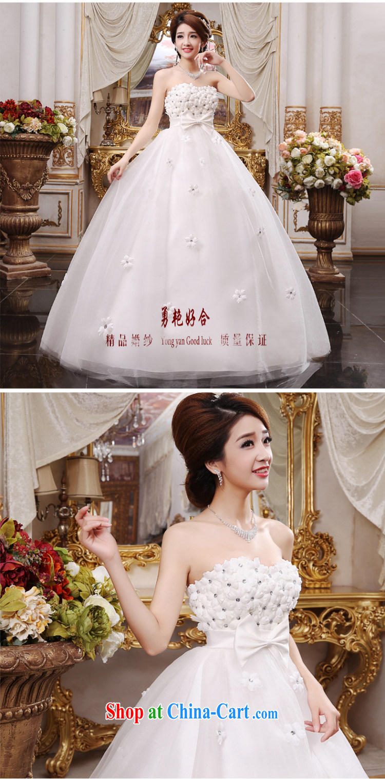 Yong-yan and 2015, wedding dresses wiped his chest, high rates of maternal waist straps Korean bridal larger lace new white XL pictures, price, brand platters! Elections are good character, the national distribution, so why buy now enjoy more preferential! Health