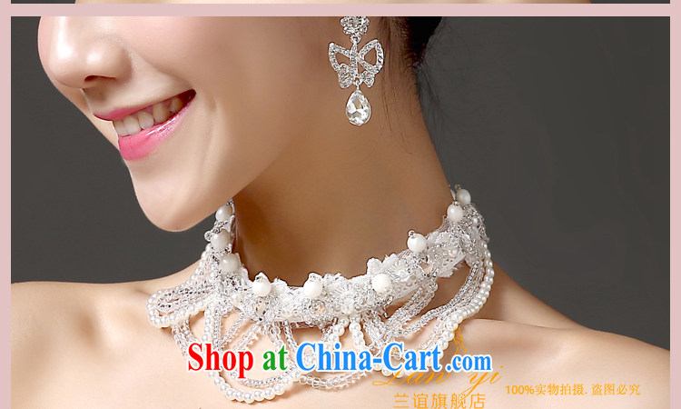 quaker, 2015 bridal wedding dresses accessories Korean hand beaded crystal necklace and ornaments jewelry accessories jewelry accessories for both the white necklace and ornaments with pictures, price, brand platters! Elections are good character, the national distribution, so why buy now enjoy more preferential! Health