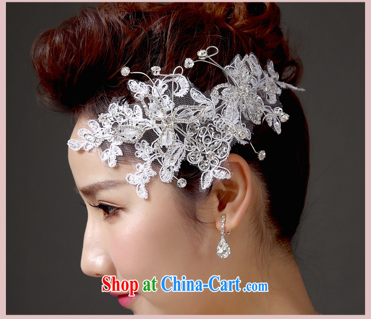 (Quakers) estimated 2015 bridal wedding ceremony dress, 3-Piece Korean head-dress necklace earrings accessories accessories exclusive diamond jewelry items 3-piece set of pictures, price, brand platters! Elections are good character, the national distribution, so why buy now enjoy more preferential! Health