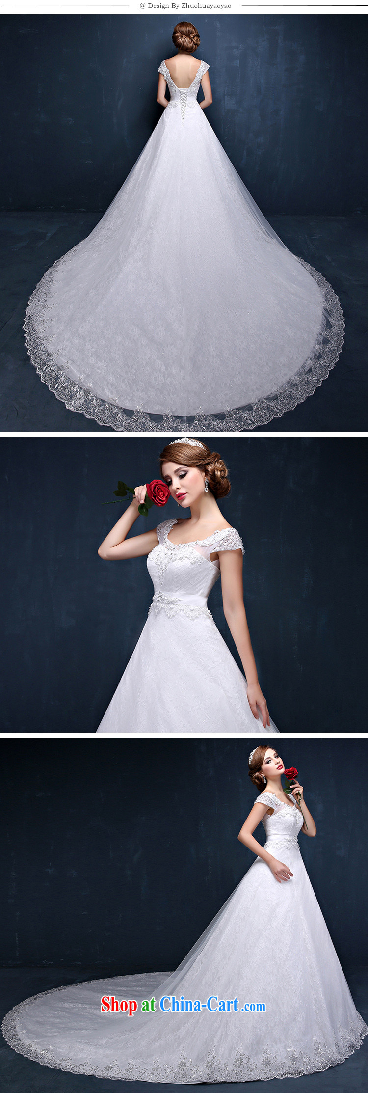 2015 spring and summer new Korean lace shoulders the code graphics thin marriages long-tail strap wedding white XXL (waist 2.4) pictures, price, brand platters! Elections are good character, the national distribution, so why buy now enjoy more preferential! Health