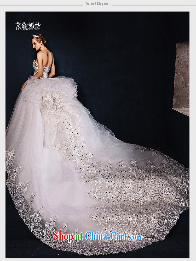 On the wedding dresses new 2015 Spring and Winter Wipe glass chest lace long-tail flash Diamond Wedding luxury edition tailored pictures, price, brand platters! Elections are good character, the national distribution, so why buy now enjoy more preferential! Health