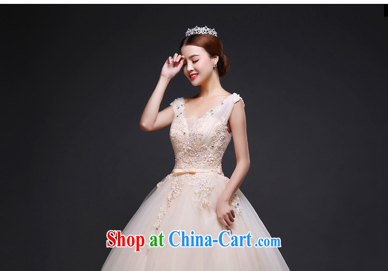 Tslyzm 2015 summer double-shoulder wedding dresses with straps new marriages V collar lace bow tie graphics thin wood drill white XXL pictures, price, brand platters! Elections are good character, the national distribution, so why buy now enjoy more preferential! Health