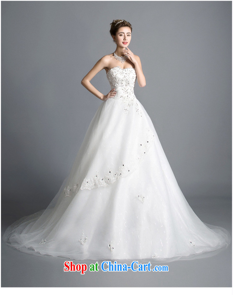The Vanessa summer 2015 new wedding dresses bare chest wood drill with the Code long-tail wedding white elegant beauty bridal dresses female white XXL pictures, price, brand platters! Elections are good character, the national distribution, so why buy now enjoy more preferential! Health