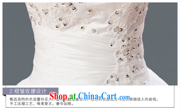 The Vanessa summer 2015 new wedding dresses bare chest wood drill with the Code long-tail wedding white elegant beauty bridal dresses female white XXL pictures, price, brand platters! Elections are good character, the national distribution, so why buy now enjoy more preferential! Health