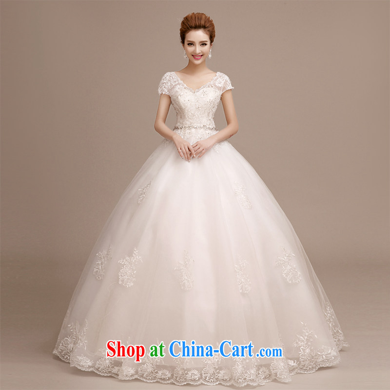 Sophie than AIDS summer 2015 new wedding dress dress large white, long-tail strap wedding shoulders V collar bridal wedding dresses female white XXL, Sophie than aids (SOFIE ABBY), online shopping