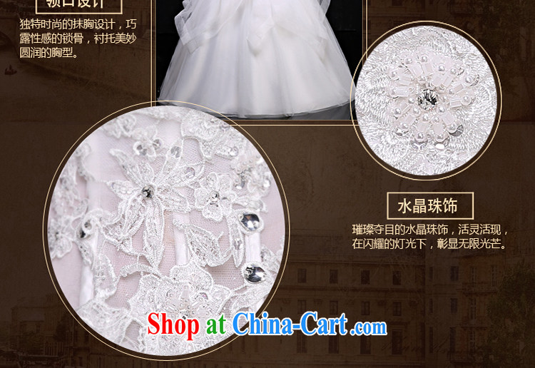 2015 spring and summer new wedding dresses sexy bare chest beauty graphics thin Korean version the code with simple Princess bridal white. size does not return not-for-pictures, price, brand platters! Elections are good character, the national distribution, so why buy now enjoy more preferential! Health