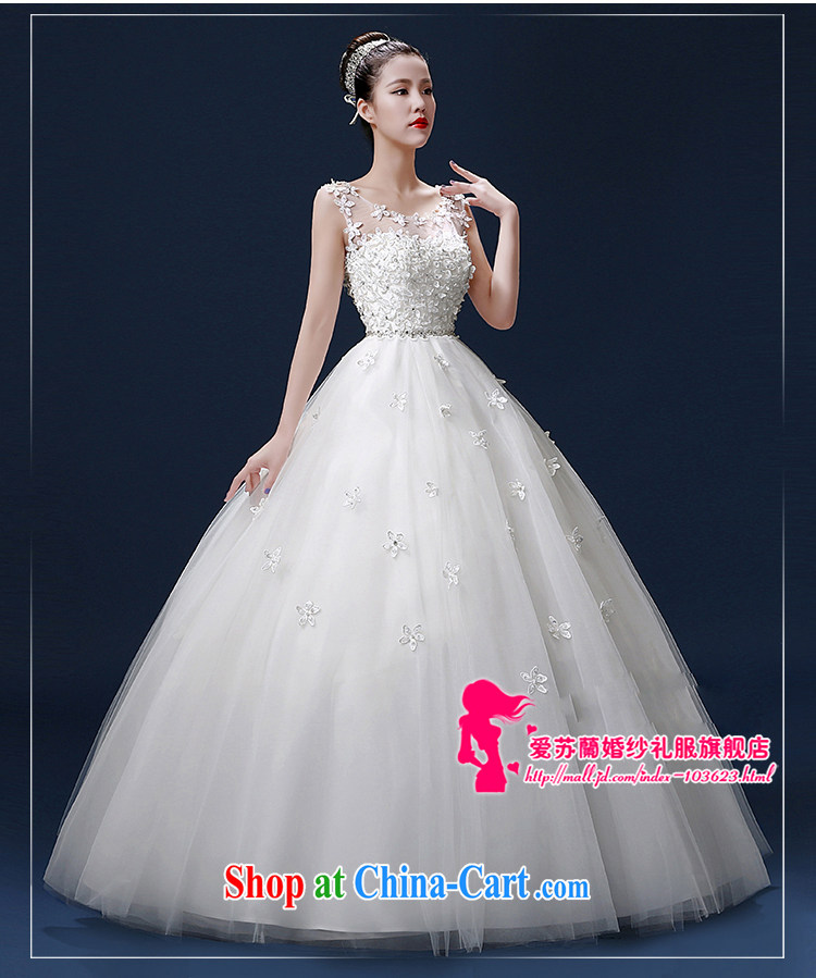 Bridal wedding dresses shoulders 2015 new summer fashion Korean sweet graphics thin with lace retro strap drill white. size does not return not-for-pictures, price, brand platters! Elections are good character, the national distribution, so why buy now enjoy more preferential! Health