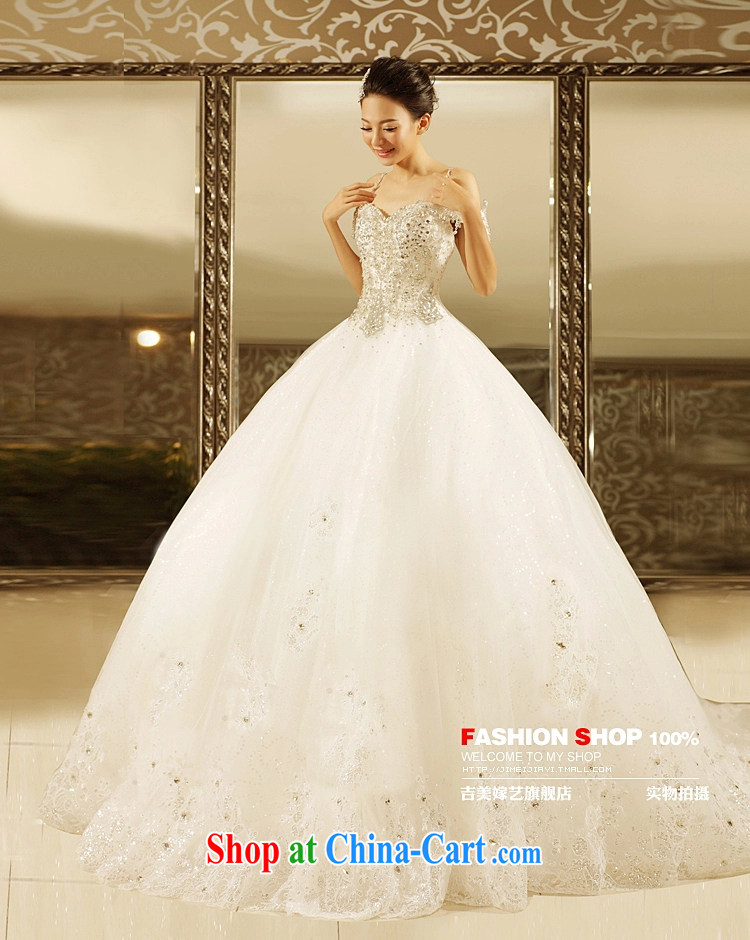 wedding dresses, marry us arts 2015 New Field shoulders Princess skirt water drill tail HT 7106 bridal wedding white XL pictures, price, brand platters! Elections are good character, the national distribution, so why buy now enjoy more preferential! Health