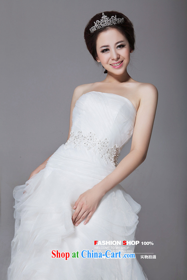 wedding dresses Jimmy married arts 2015 new Chelsea Wang Wei New Romantic softness HT 641 bridal wedding white XXXL pictures, price, brand platters! Elections are good character, the national distribution, so why buy now enjoy more preferential! Health