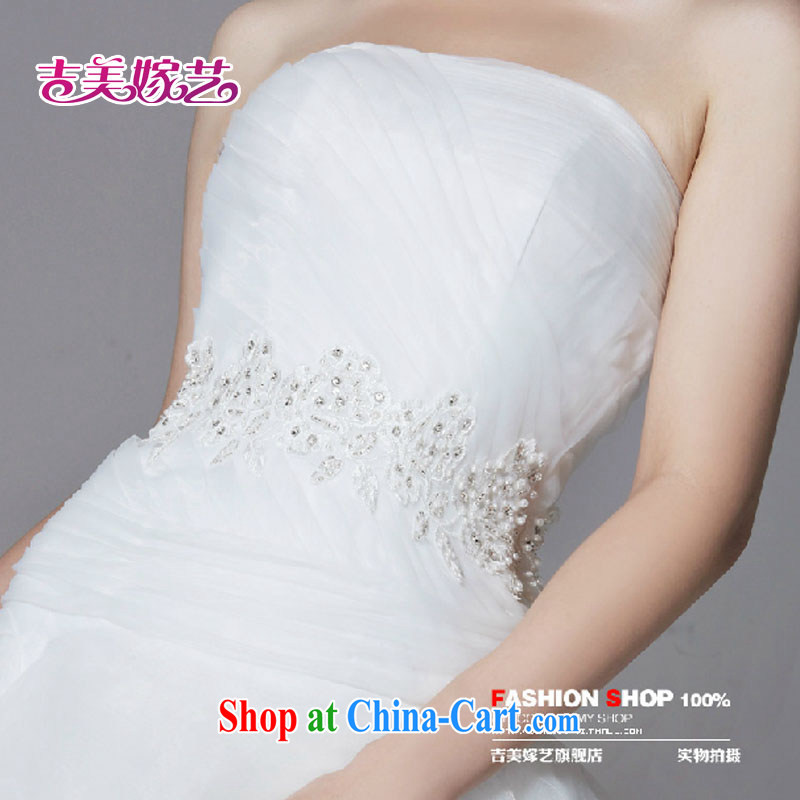 wedding dresses, marry us performing arts 2015 new Chelsea Wang Wei New Romantic softness HT 641 bridal wedding white XXXL, Jimmy married arts, shopping on the Internet