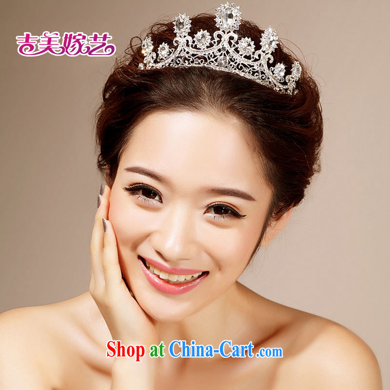 Bridal wedding dresses Accessories Kit Korean-style Crown HG 6111 water drilling jewelry 2015 new marriage Crown white head-dress