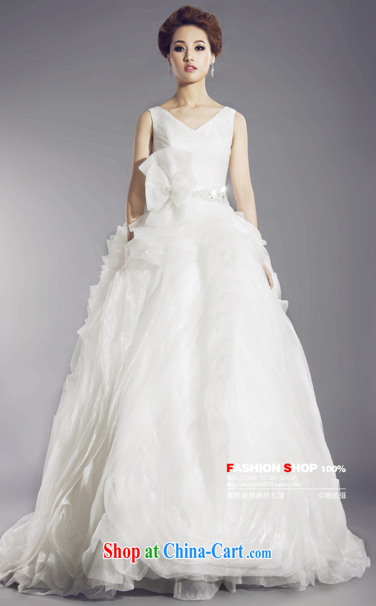 Jimmy married art vera wang white shoulders graphics thin new real-time shot wedding dresses HT 635 bridal wedding white XL pictures, price, brand platters! Elections are good character, the national distribution, so why buy now enjoy more preferential! Health