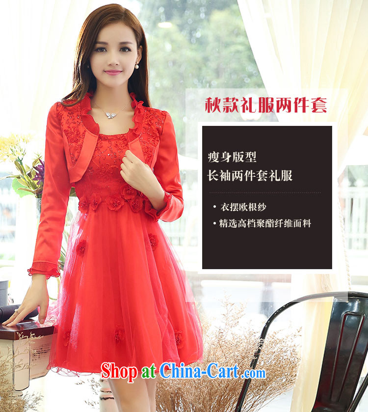 OVBE Korean version 2015 spring loaded new beauty video thin European root dress skirt set style stylish evening dress wedding two-piece female Red XXXL pictures, price, brand platters! Elections are good character, the national distribution, so why buy now enjoy more preferential! Health