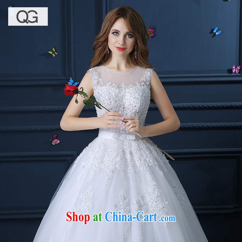 wedding dresses 2015 summer new Korean-style minimalist shoulders with graphics thin bride married a Field shoulder wedding with XXL paragraph, dumping the woman, and, on-line shopping