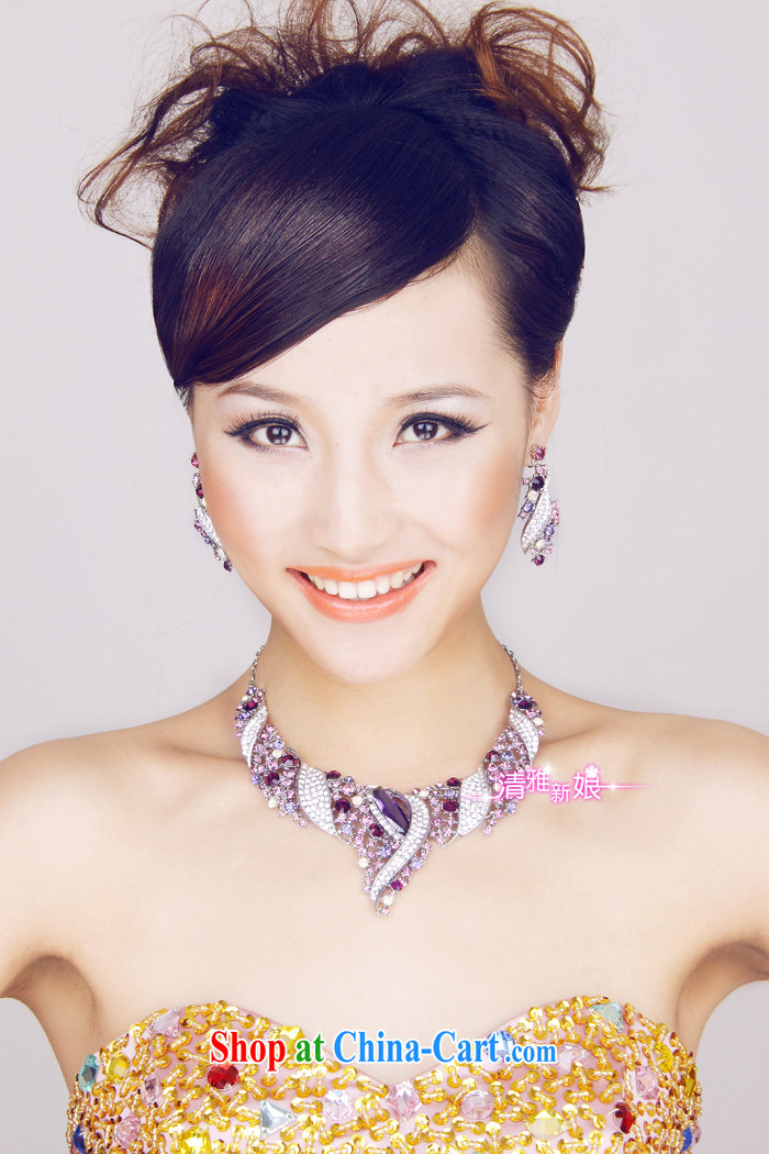 Bridal jewelry/bridal suite link TL 1139 bridal suite link pink ear pin pictures, price, brand platters! Elections are good character, the national distribution, so why buy now enjoy more preferential! Health