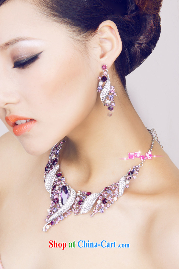 Bridal jewelry/bridal suite link TL 1139 bridal suite link pink ear pin pictures, price, brand platters! Elections are good character, the national distribution, so why buy now enjoy more preferential! Health