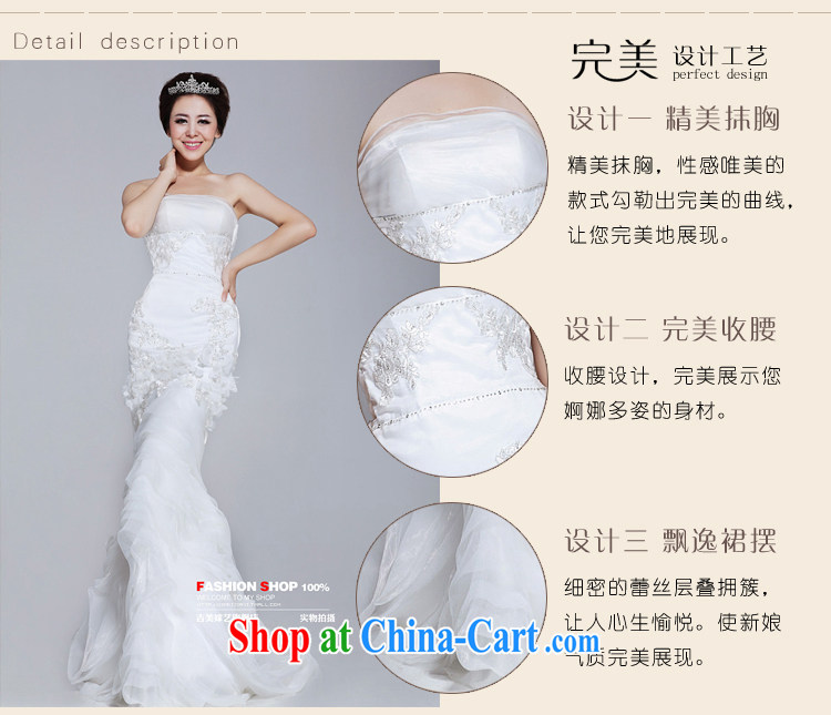 Jimmy married art vera wang Wang Wei style crowsfoot flowers graphics thin wedding dresses only HS 648 wedding white XL pictures, price, brand platters! Elections are good character, the national distribution, so why buy now enjoy more preferential! Health