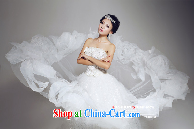 wedding dresses Jimmy married arts new Korean Princess wedding chest bare 666 graphics thin with bridal wedding tail XL pictures, price, brand platters! Elections are good character, the national distribution, so why buy now enjoy more preferential! Health