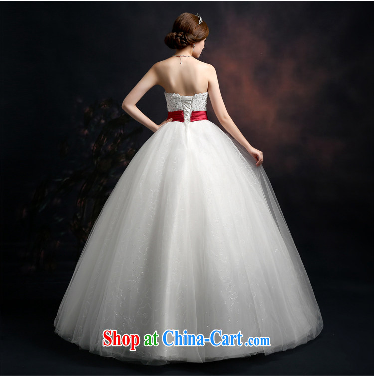 Wei Qi 2015 summer bridal wedding dresses wedding dress Korean wedding white bare chest strap the code with shaggy dress women get married wedding female white XXL pictures, price, brand platters! Elections are good character, the national distribution, so why buy now enjoy more preferential! Health