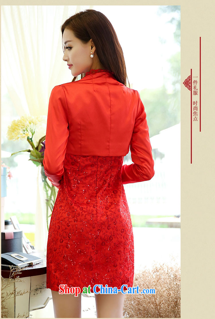 The Jordan 2015 ladies spring new Korean Beauty graphics thin retro dress small jacket dresses wedding package two-piece red L pictures, price, brand platters! Elections are good character, the national distribution, so why buy now enjoy more preferential! Health