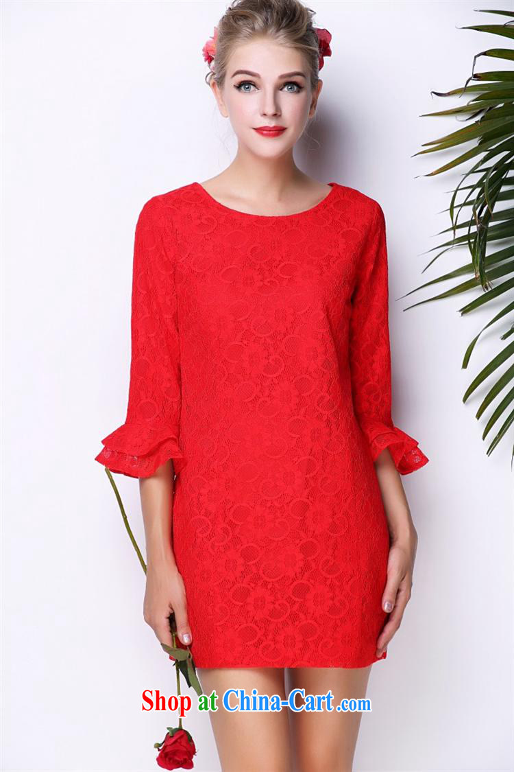 With vPro heartrendingly dress horn cuff V collar red marriage toast clothing style fashion both positive and negative through 3093 red XL pictures, price, brand platters! Elections are good character, the national distribution, so why buy now enjoy more preferential! Health