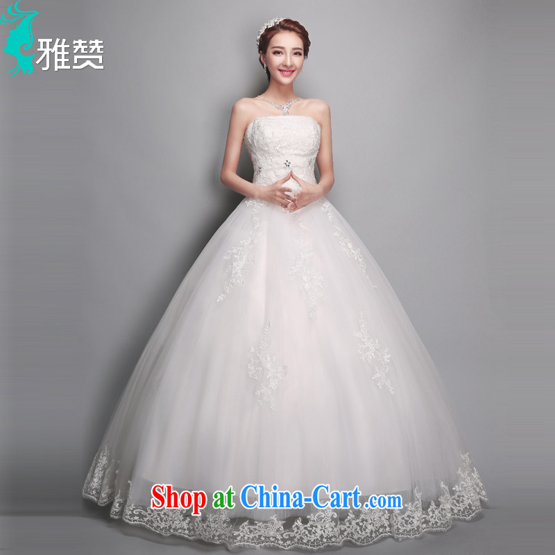 James Chan, Japan, and South Korea wedding wiped his chest and shaggy skirt summer 2015 new marriages wedding lace graphics thin wedding white XXL