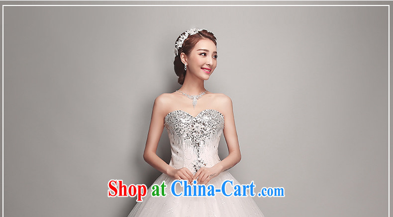And Jacob his bride Korean-style wedding dresses bare chest water drilling 2015 summer New Beauty video thin straps Princess with shaggy dress white XXL pictures, price, brand platters! Elections are good character, the national distribution, so why buy now enjoy more preferential! Health