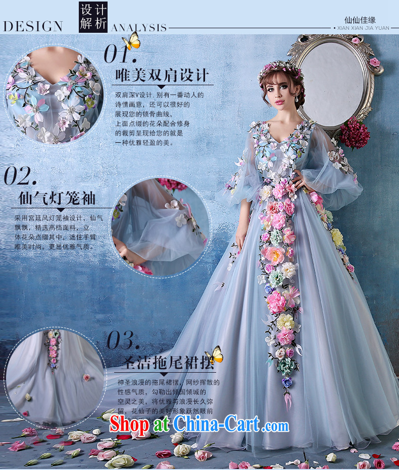 sin Sin better edge summer 2015 stylish new photo building shoulders take the fairies, drag and drop the dress bridal wedding banquet Fan Bingbing stars with evening dress blue tailored pictures, price, brand platters! Elections are good character, the national distribution, so why buy now enjoy more preferential! Health