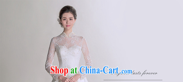 A yarn 2015 new autumn retro lace high collar long-sleeved luxury long-tail cultivating advanced custom wedding 401501263 white XXL code 30 days pre-sale pictures, price, brand platters! Elections are good character, the national distribution, so why buy now enjoy more preferential! Health