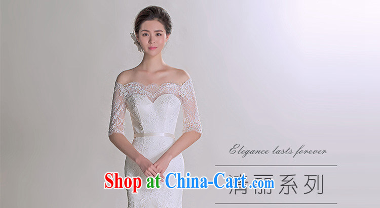 A lifetime by autumn 2015 new Korean-style lace a bare shoulders chest crowsfoot cultivating graphics thin advanced custom wedding 401501323 white XXL code 30 days pre-sale pictures, price, brand platters! Elections are good character, the national distribution, so why buy now enjoy more preferential! Health